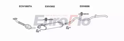 Система выпуска ОГ EuroFlo IVDAI23D 7003H